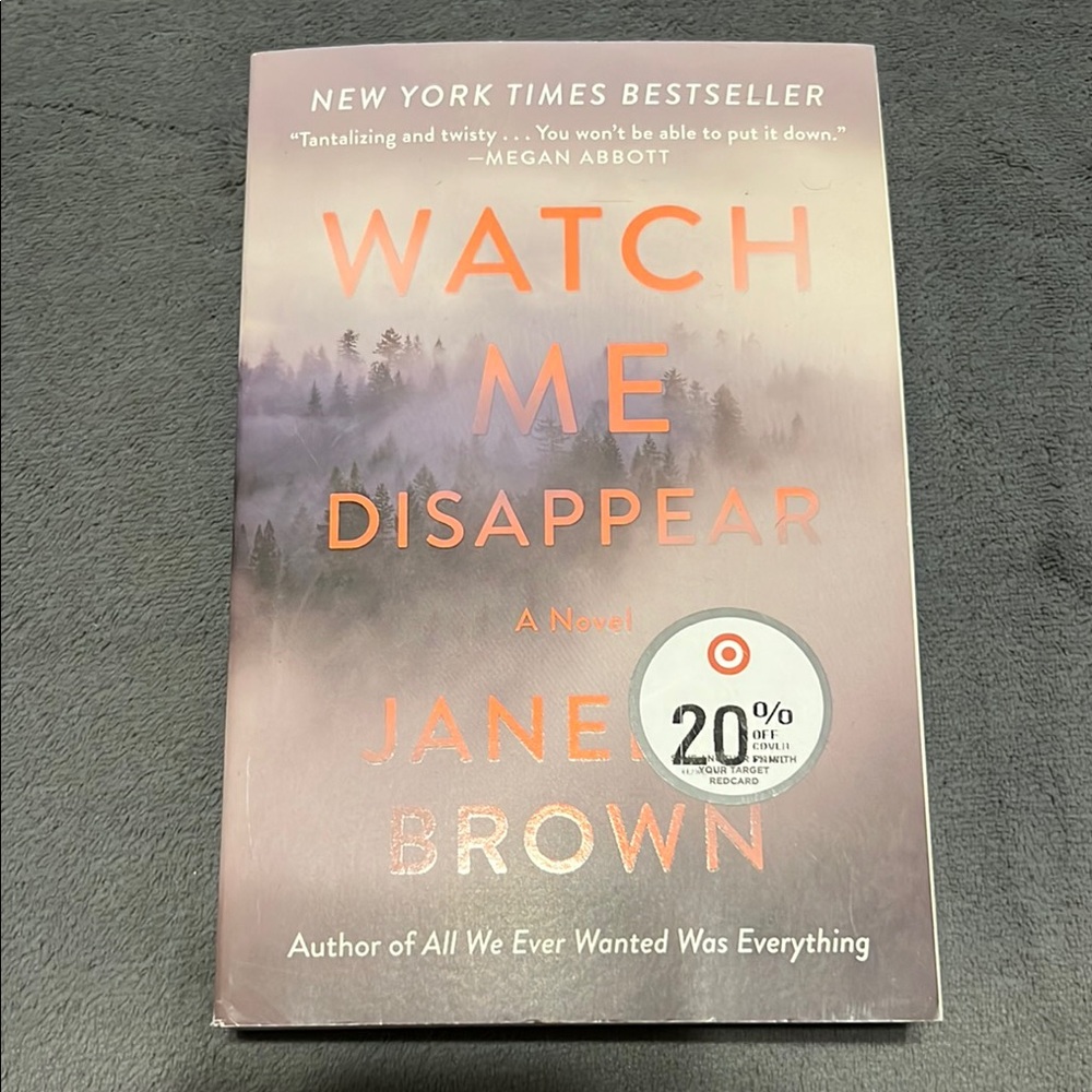 Watch Me Disappear Book